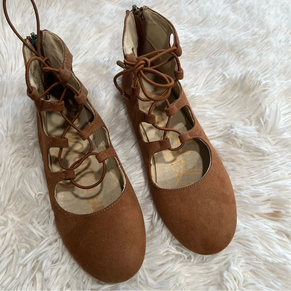 Sam Edelman girl Felicia Stella‎ flats size 5